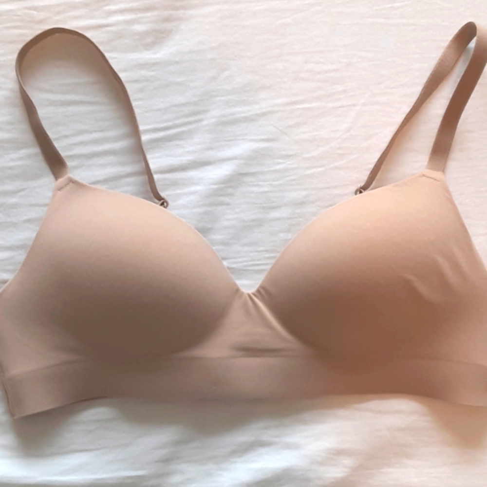 Soma Enbliss Wireless Black Comfort Bra Size 34A